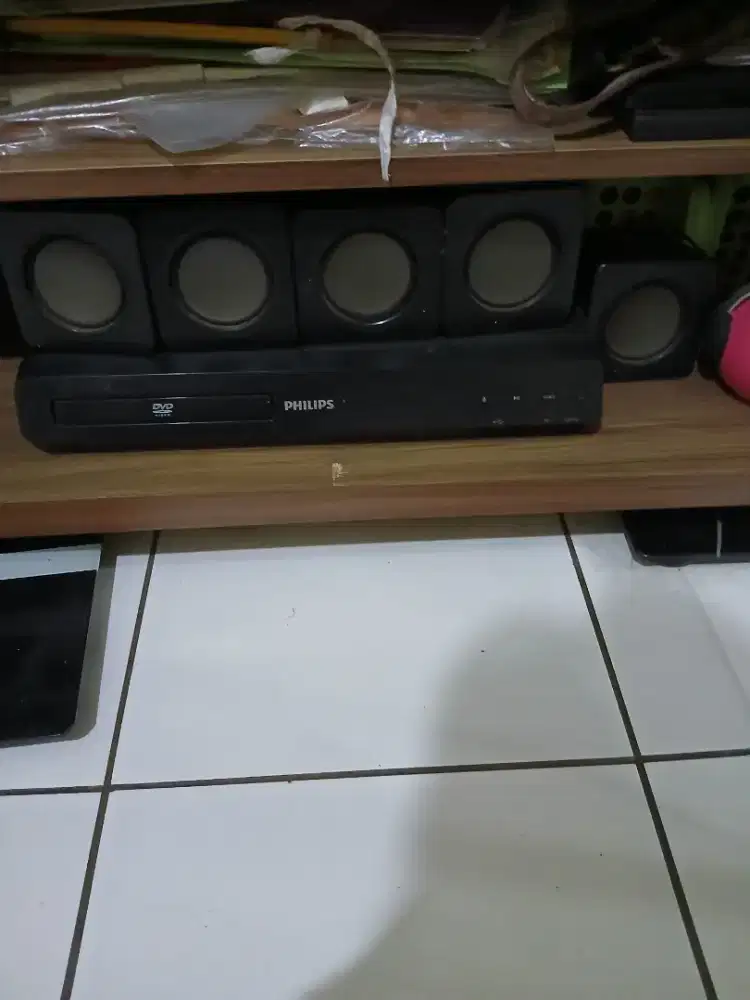 Dijual dvd player philips full set