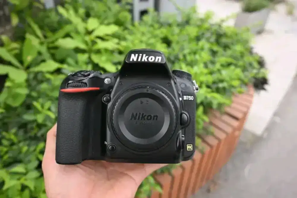Nikon D750+lensa dan wifi fullset