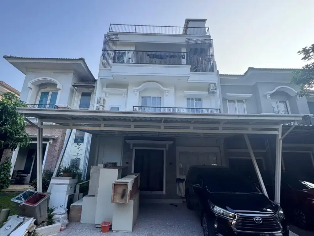 Dijual Cepat Rumah 4 Lantai Cluster Crystal Gading Serpong, Tangerang