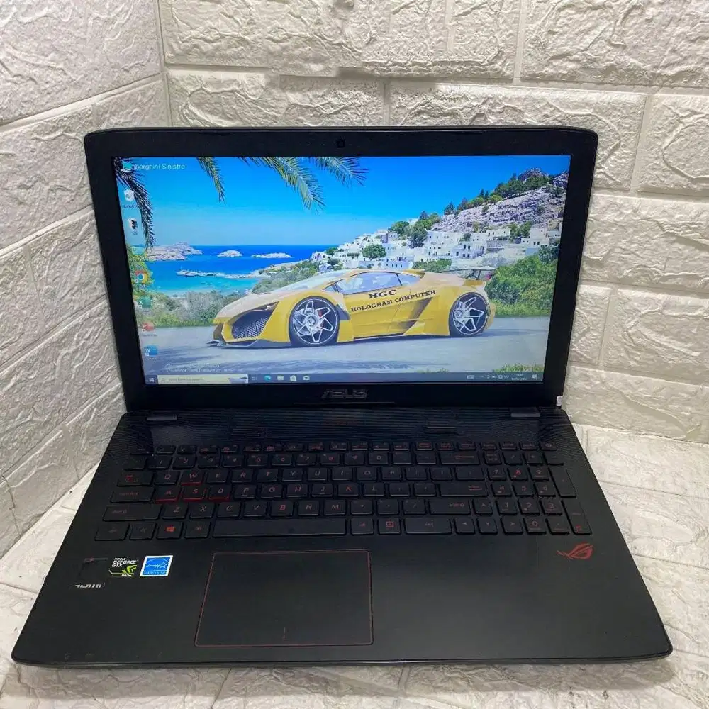 ASUS ROG CORE I7 NVIDIA GTX RAM 8 SSD 128 +HARDISK 1 TB SEPESIAL *RHG