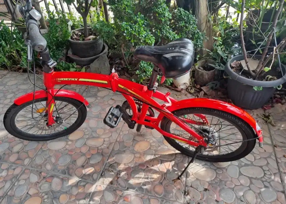 Sepeda Lipat Kondisi 75%