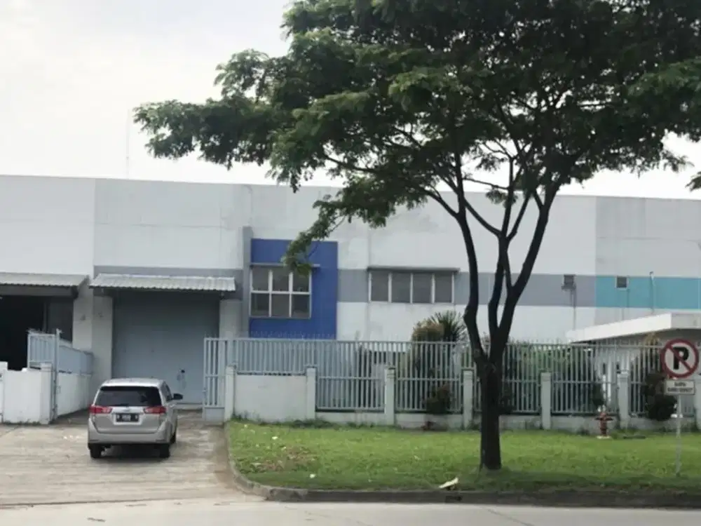 Jual gudang brand new luas 1610 m2 di delta silicon 5 lippo cikarang