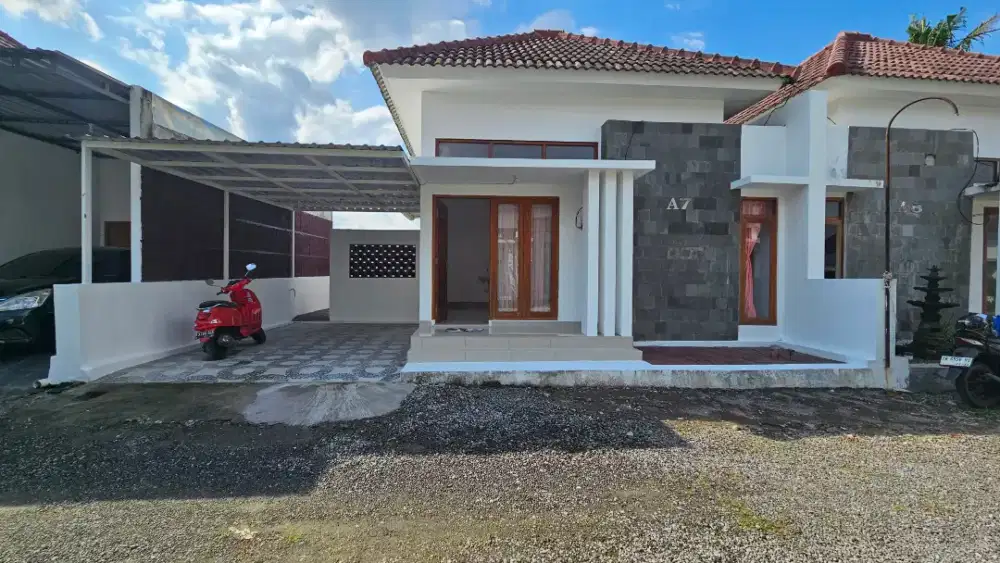 Disewakan rumah asri sejuk dalam perumahan di Tamanmartani Kalasan