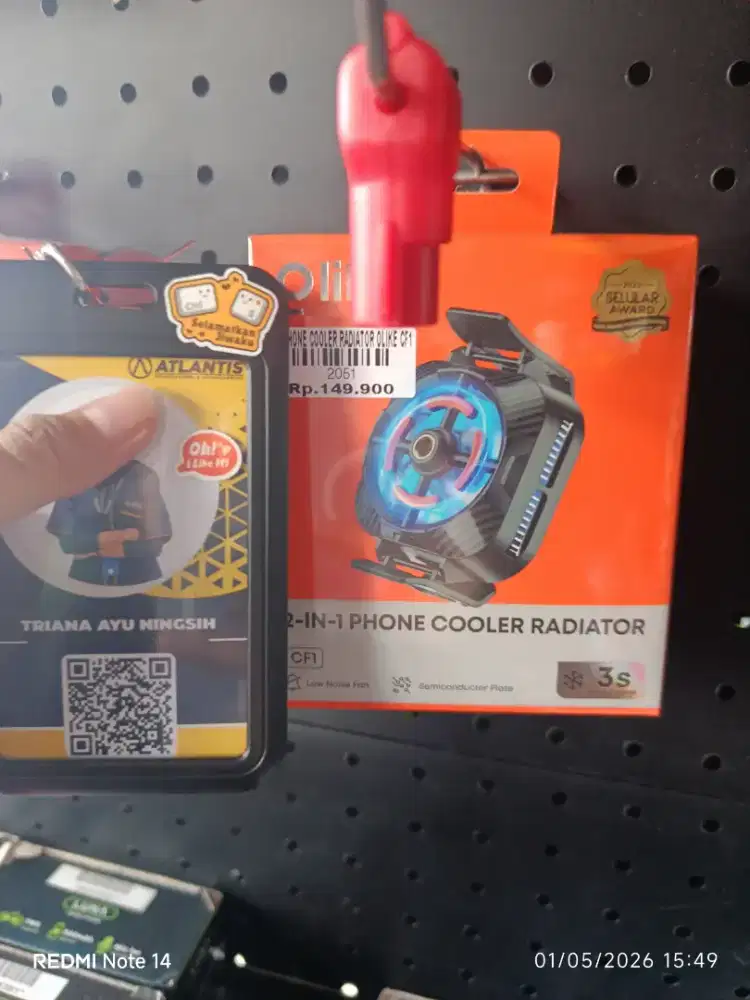 PHONE COOLER RADIATOR OLIKE CF1 | ATLANTIS DAHSYAT