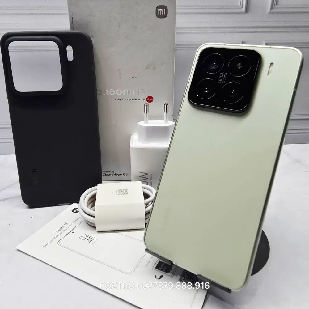 Xiaomi 15 12/256GB Mulus Like New Fullset No Minus