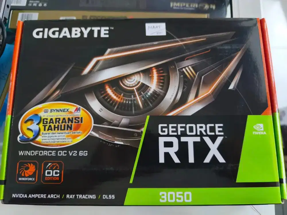 VGA RTX 3050 6gb Like New