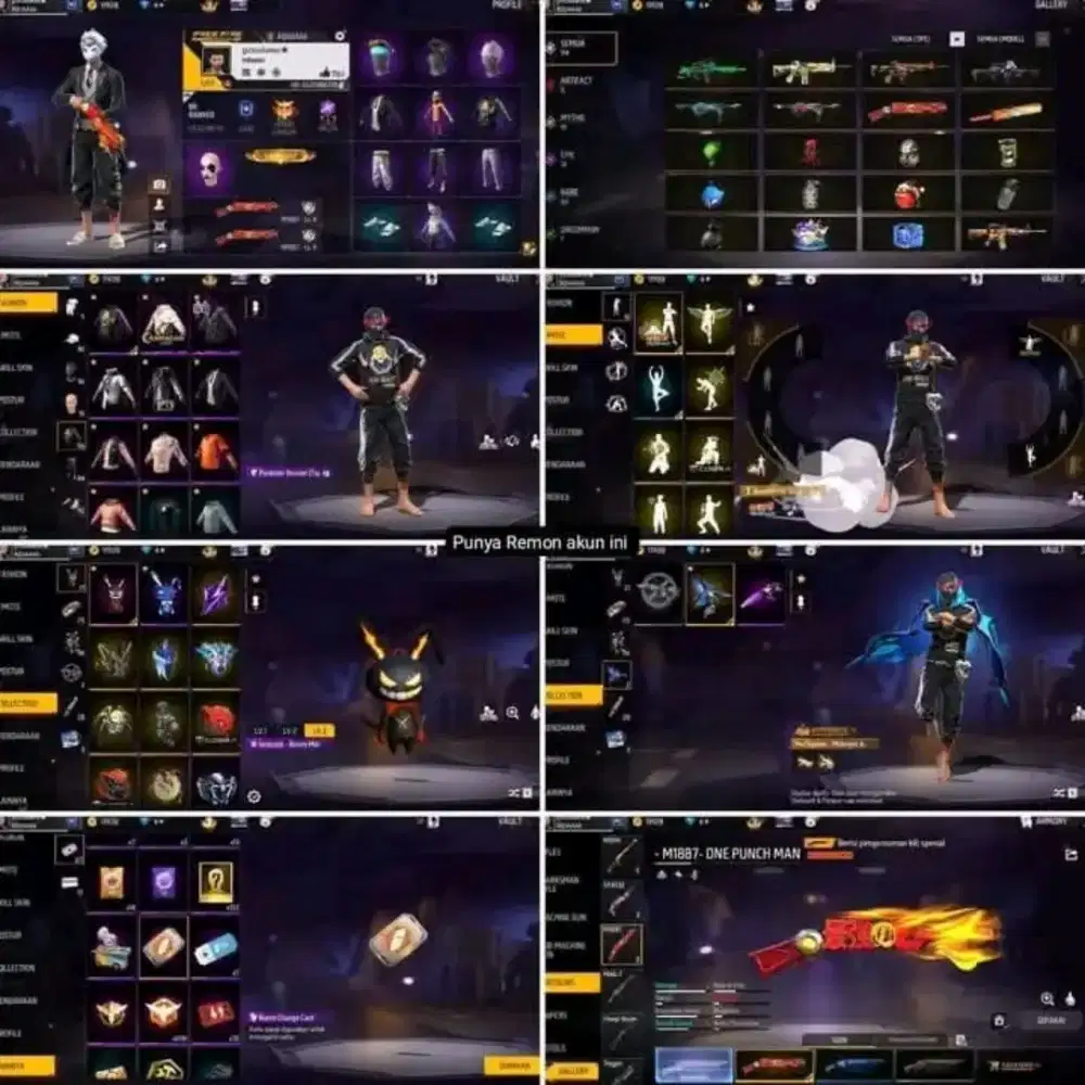 Ready akun free fire murah meriah