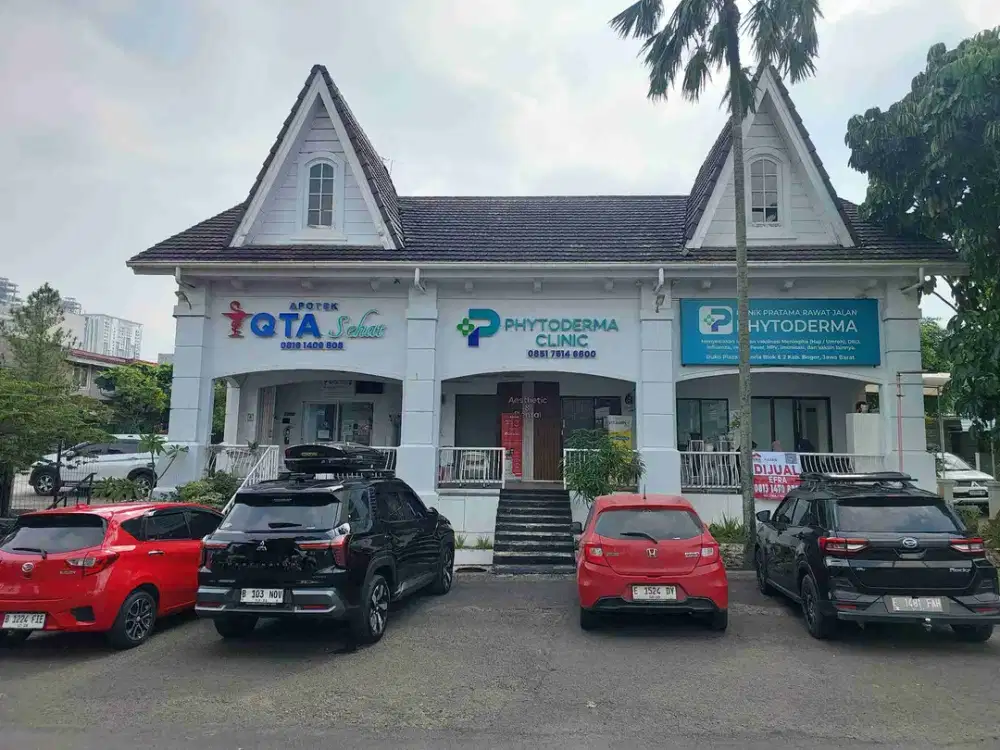 ruko sentul murah jalur strategis siap pakai usaha