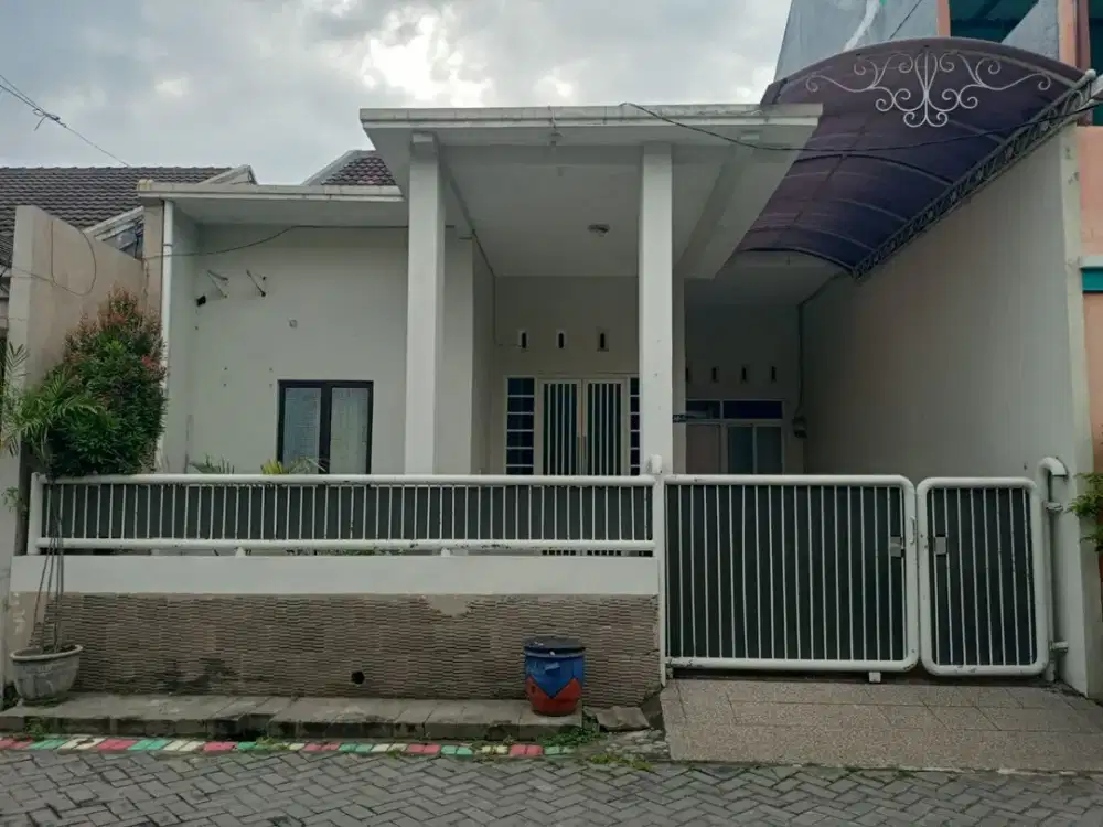 RUMAH ASRI 2 LANTAI SIAP HUNI PERUMAHAN PUCANG PERMAI JENGGOLO SIDOARJO KOTA
