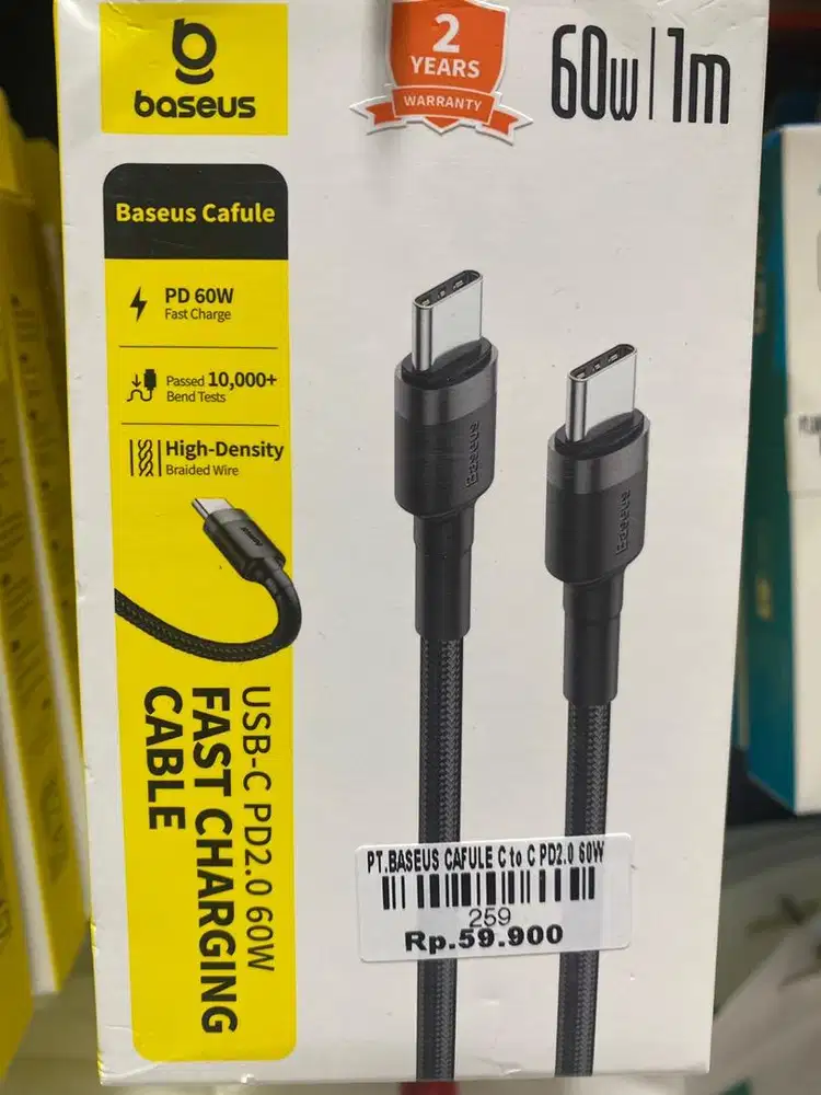 BASEUS CAFULE C TO C PD 2.0 60W