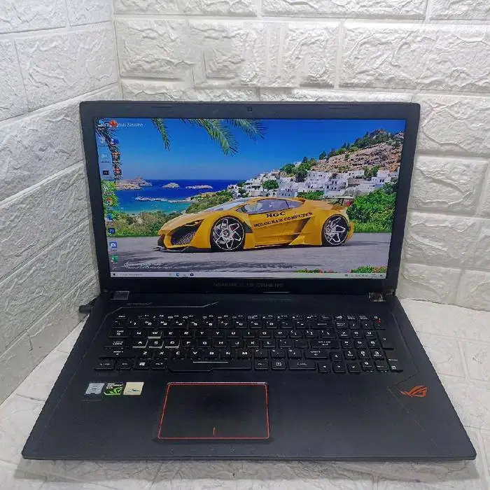 Laptop Asus Rog Core i7 Gen 7 Nvidia Gtx Ram 8 GB SSD 256 GB *RHG