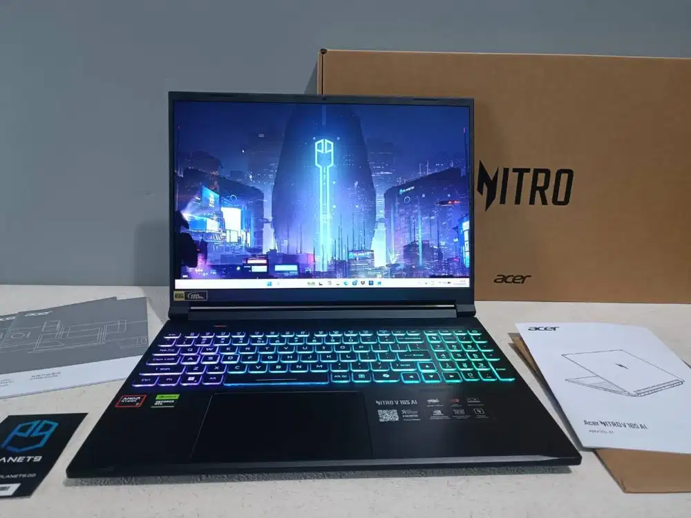 Acer Nitro V16S Ryzen 7 + RTX 5050 8GB – Gaming & Editing Gaspol! G