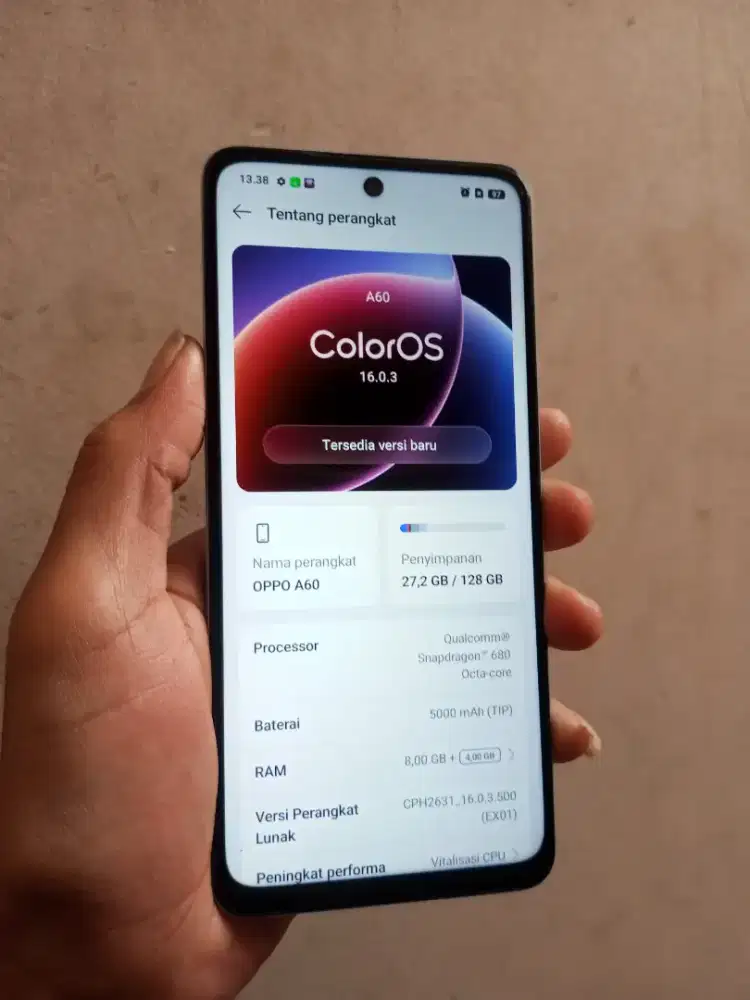 Oppo a60 8+8/128gb Nfc