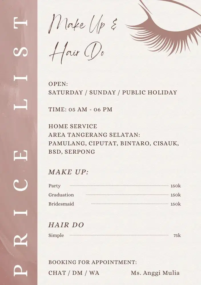 Make Up Artist (MUA)