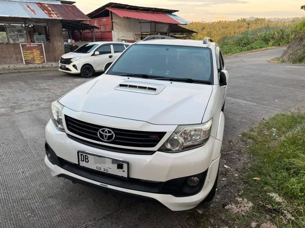 Ready For Sale Toyota Fortuner G Trd Lix 2.7 Bensin matic 2014