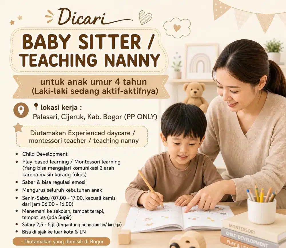 Baby Sitter/ Teaching Nanny