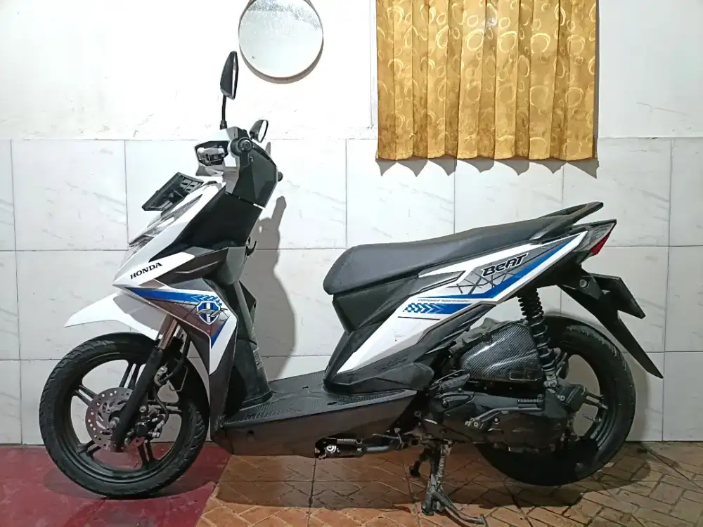 Beat tahun 2018 full original/tt boleh gan cash lebih bagus