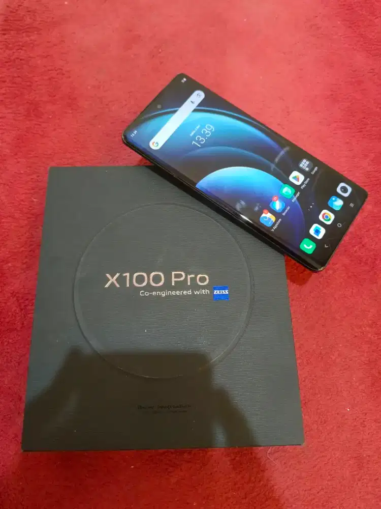 Vivo x100 pro 5G 16/512 black mulus fullset ori