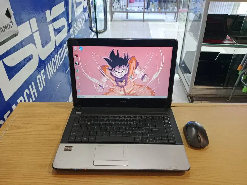 PROMO SIAP SKRIPSI LAPTOP ACER E1-421 AMD E1 RAM 4GB HDD 320GB SIAP PA