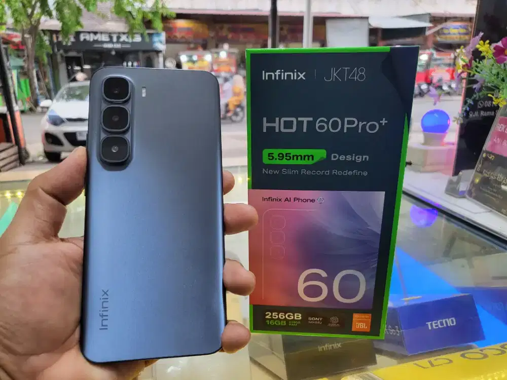 INFINIX HOT 60 PRO PLUS RAM 16/256GB KAMERA SONY IMX882 AMOLED 144HZ