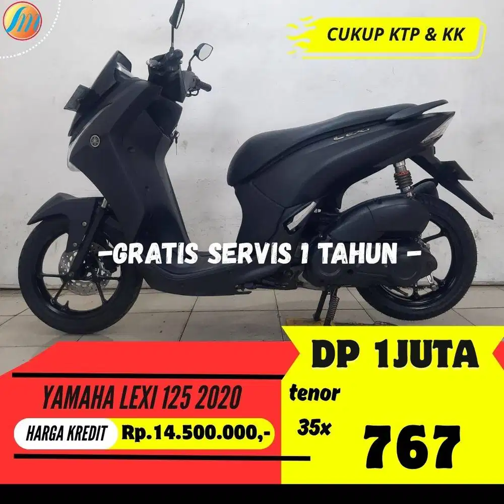 YAMAHA LEXI 125 2020 KREDIT MURAH ANGSURAN SANGAT RENDAH BERGARANSI