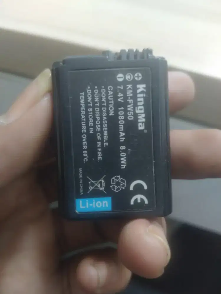 Baterai kingma untuk sony A6400