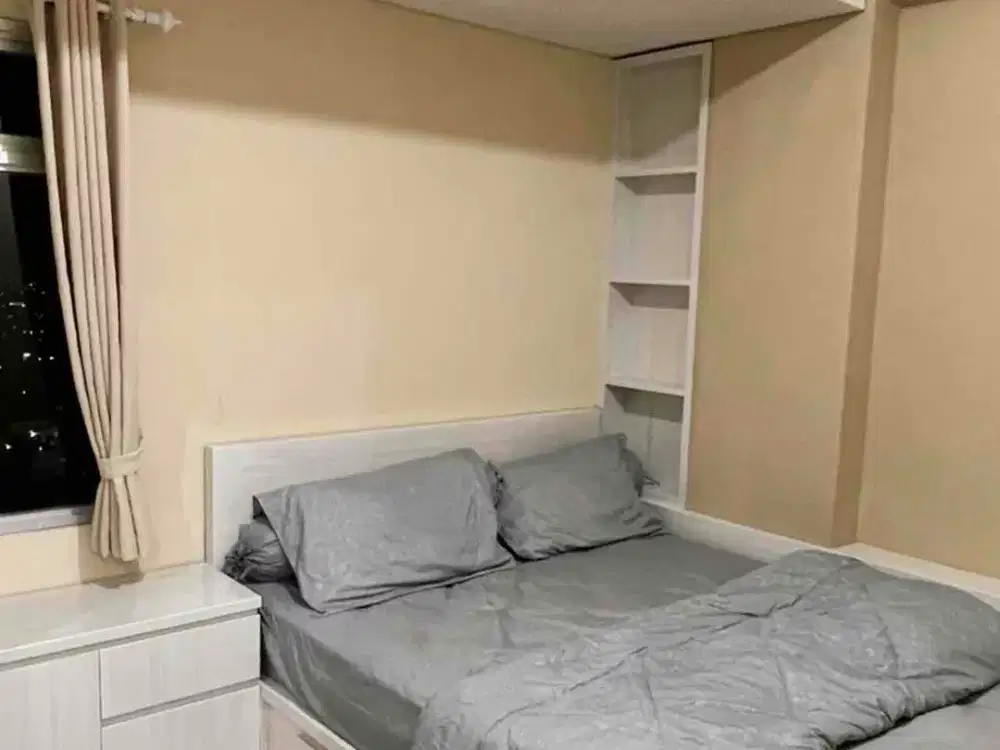 Disewakan apartemen 2 kamar tidur full furnish lantai tinggi tower 2 northern park residence di green lake sunter Jakarta utara