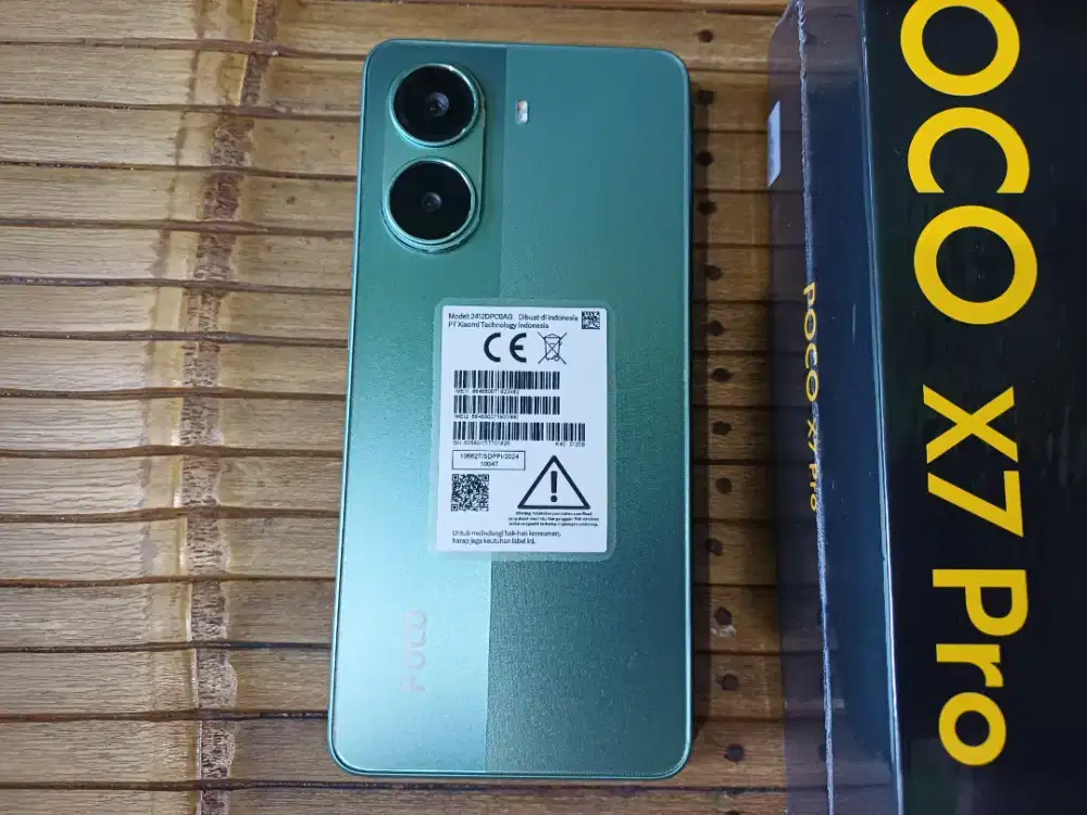 Poco X7 Pro Green 12/512 Garansi Panjang