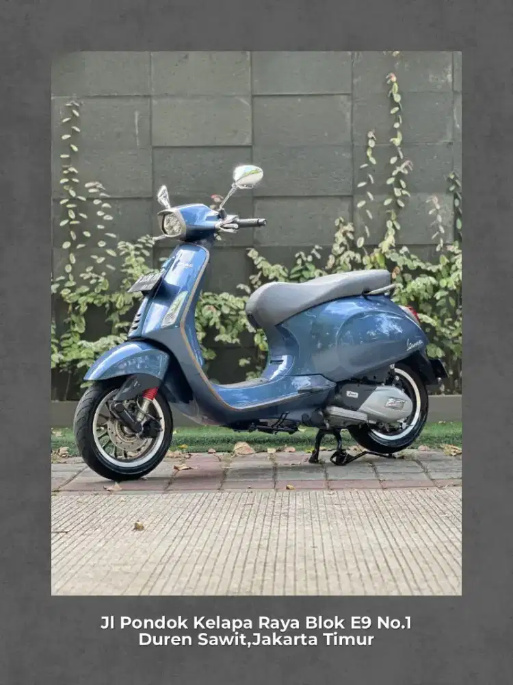 VESPA SPRINT ANNIVERSARY 10TH 150 IGET ABS TFT THN 2021 LIMITED!