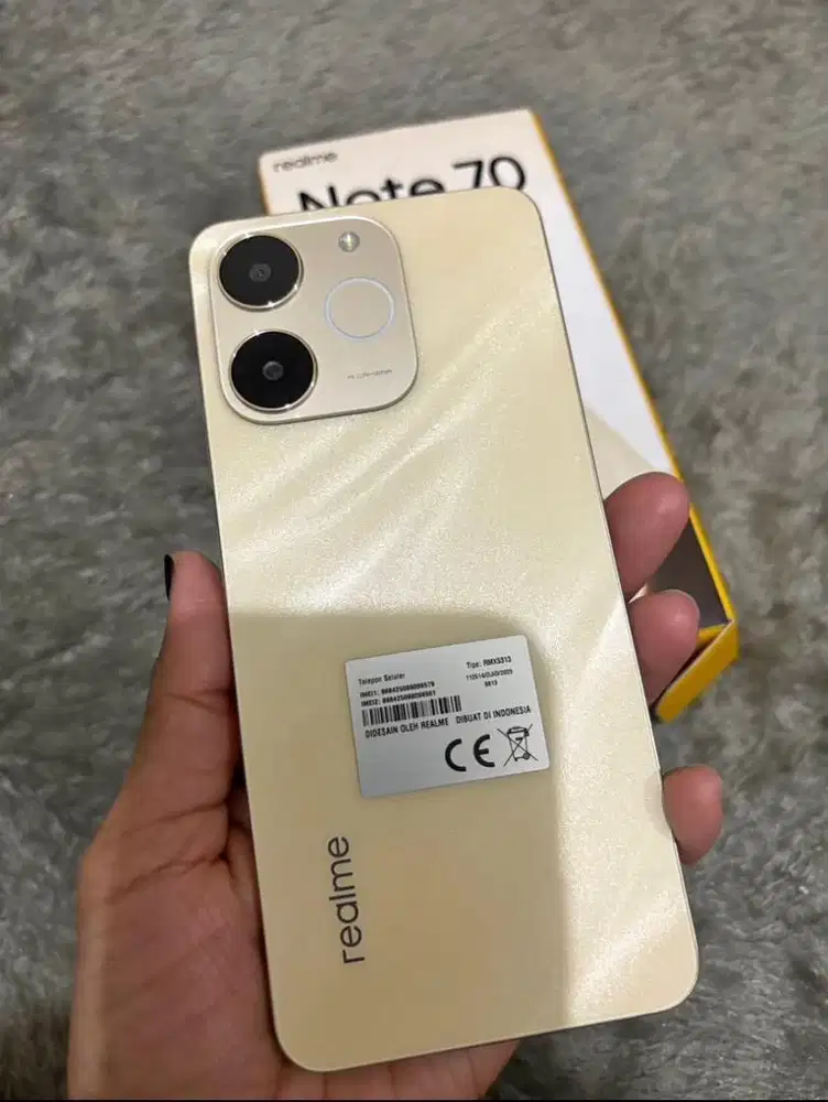 Realme Note 70 4/64 fullshet segel Nominus