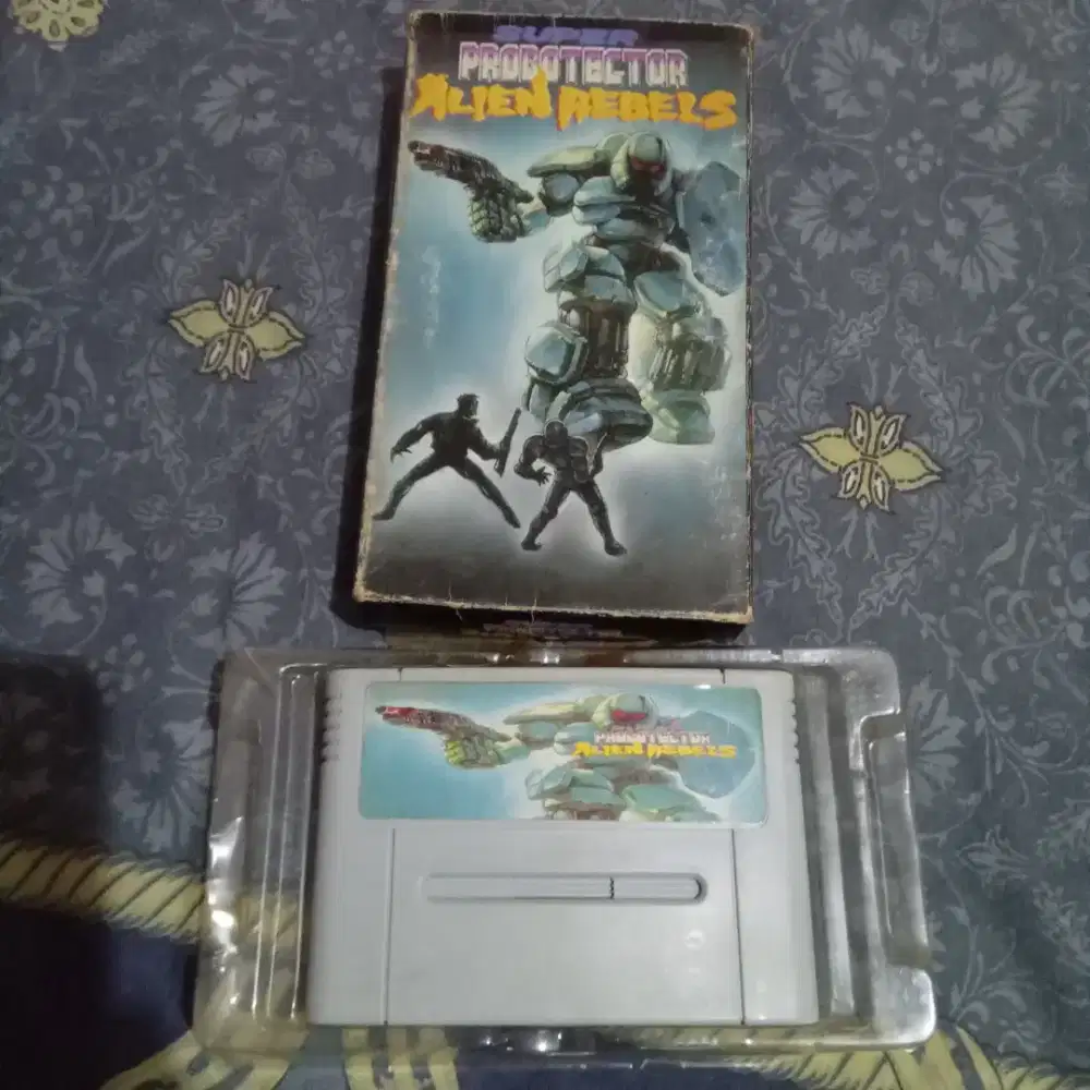 Kaset supernintendo alien robot japan nego cod rungkut gan