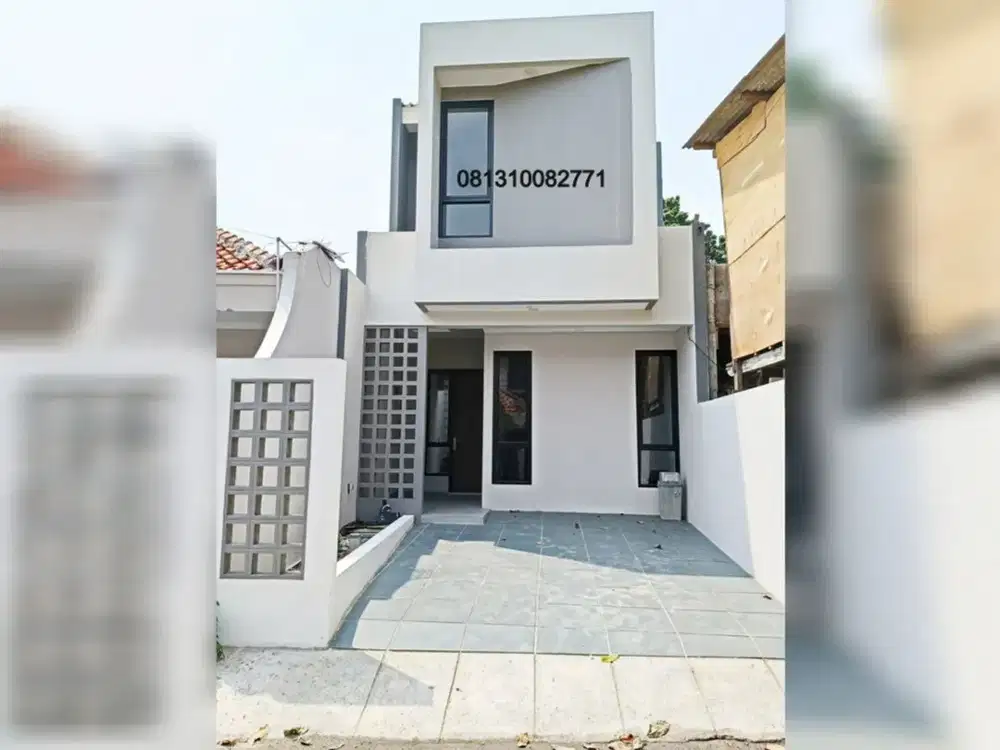 Rumah Baru Modern Natural Siap Huni Di Kayu putih Jakarta Timur