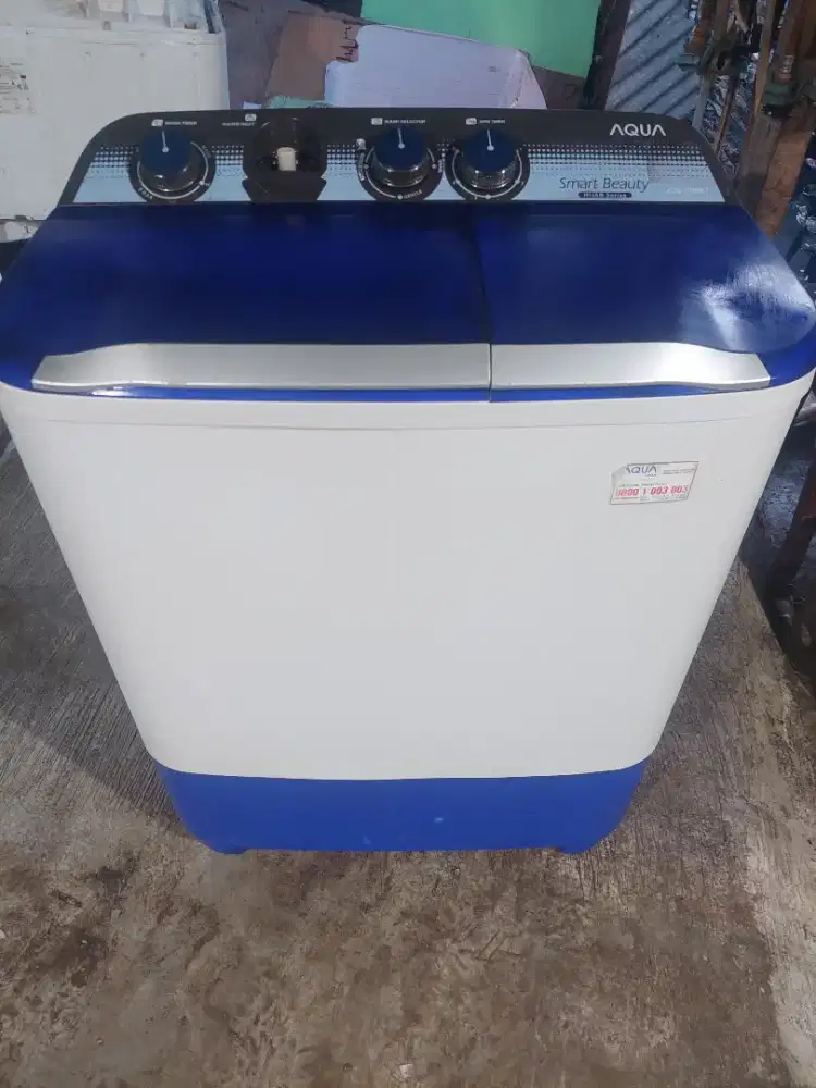 Mesin Cuci Aqua kapasitas 7,8kg Normal semua