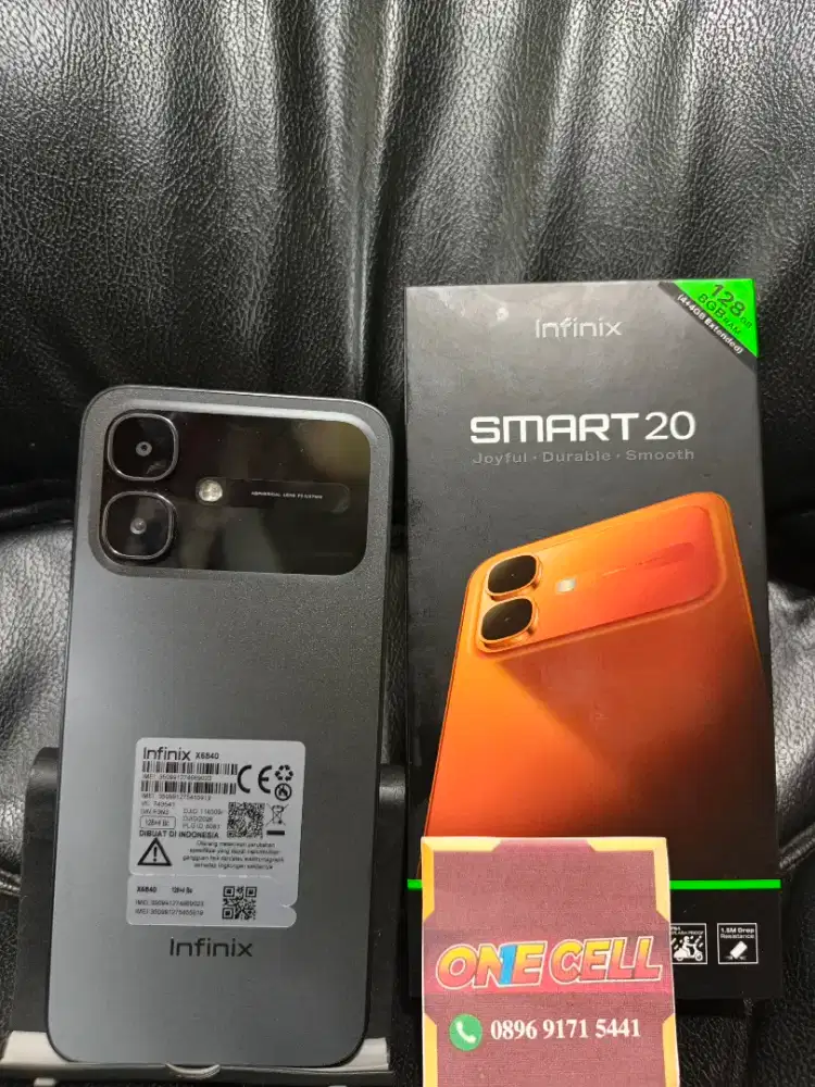 Infinix Smart 20 Ram 4+4/128GB Fullset Ori Mulus
