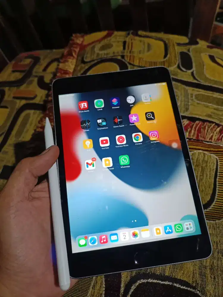 ipad mini 4 128gb wifi kondisi mulus istimewa