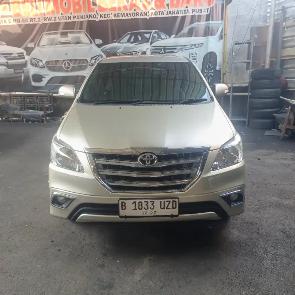 Toyota Innova V Diesel Matic Upgrade Barong 2012