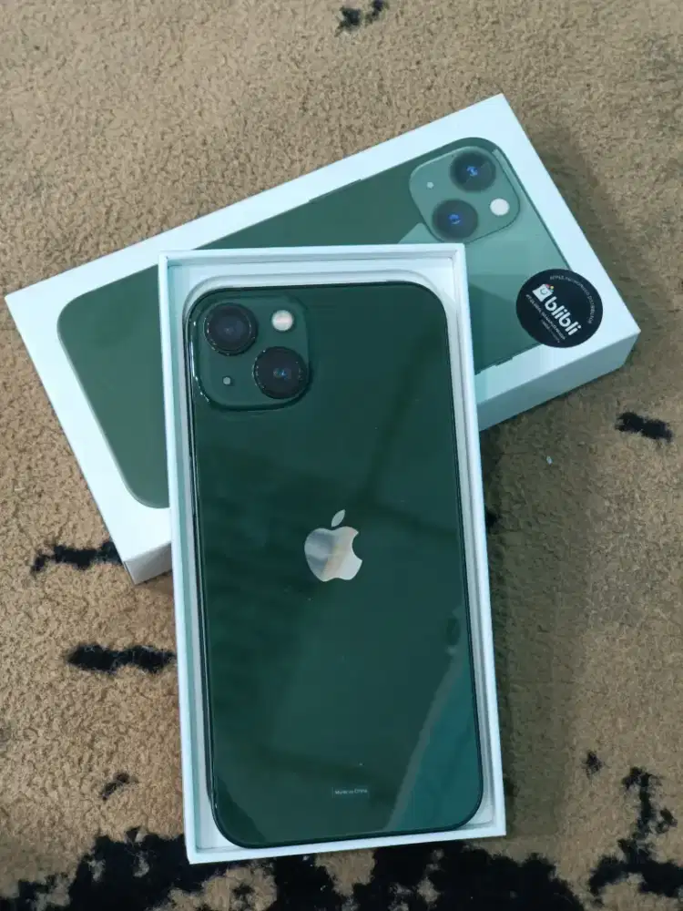 Iphone 13 green 128 giga ibox