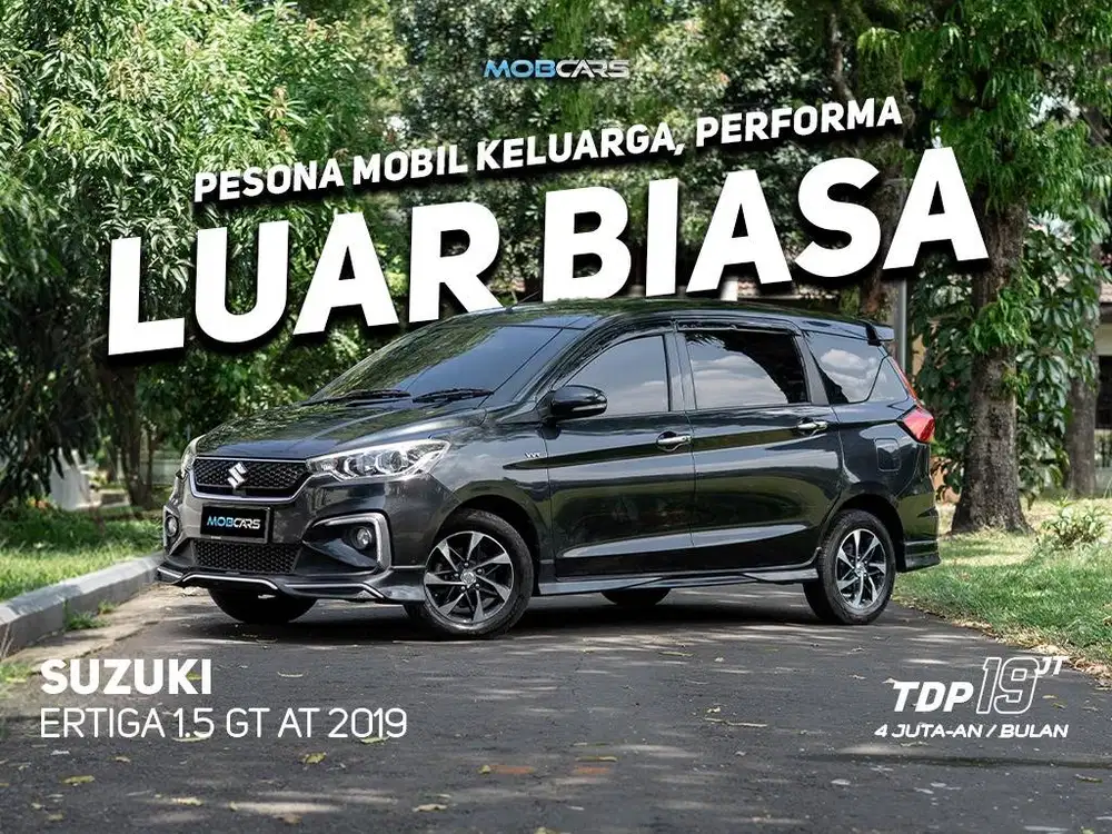 ERTIGA 1.5 GT AT MATIC 2019 LOW KILOMETER