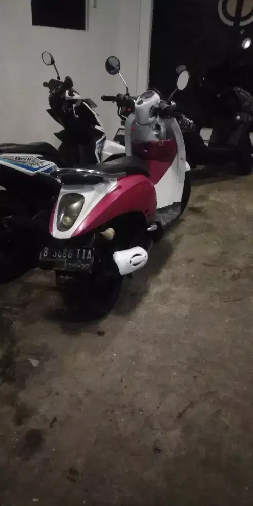 HONDA SCOOPY KARBU TH 2011 MESIN CVT BNR2 HALUS EX PRIBADI