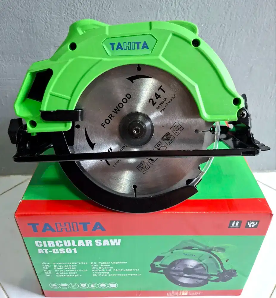 Baru mesin grover gergaji potong circle circular saw
