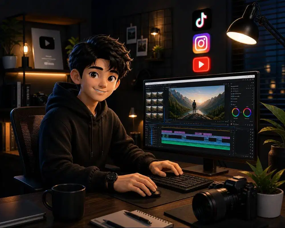 dibutuhkan segera EDITOR video pendek