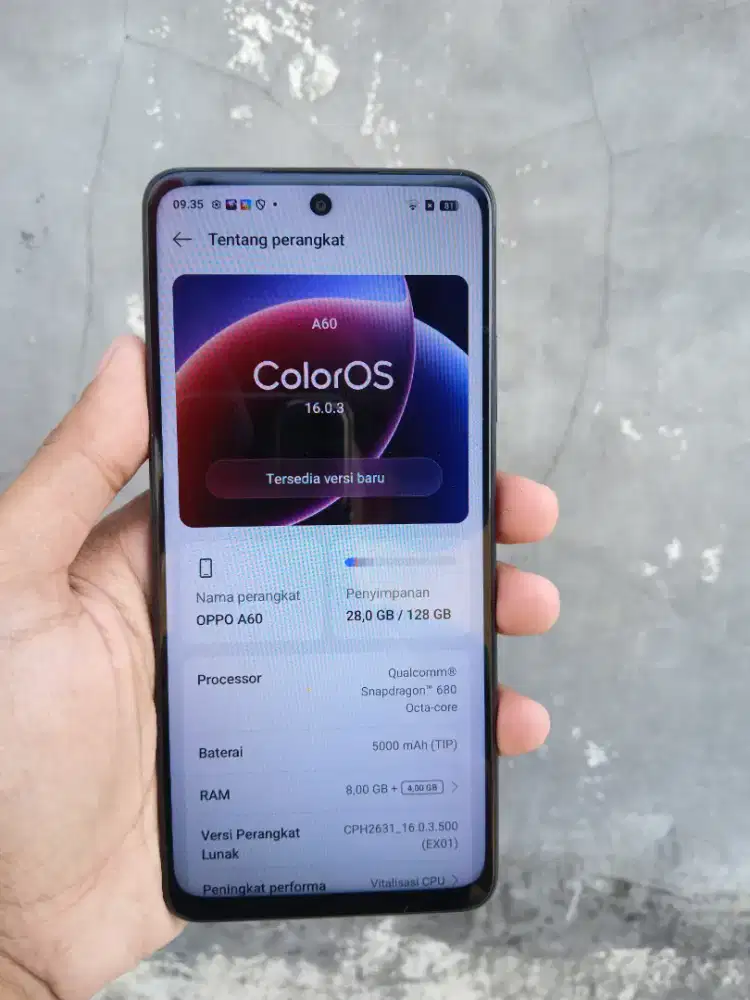 Oppo a60 8/128 GB