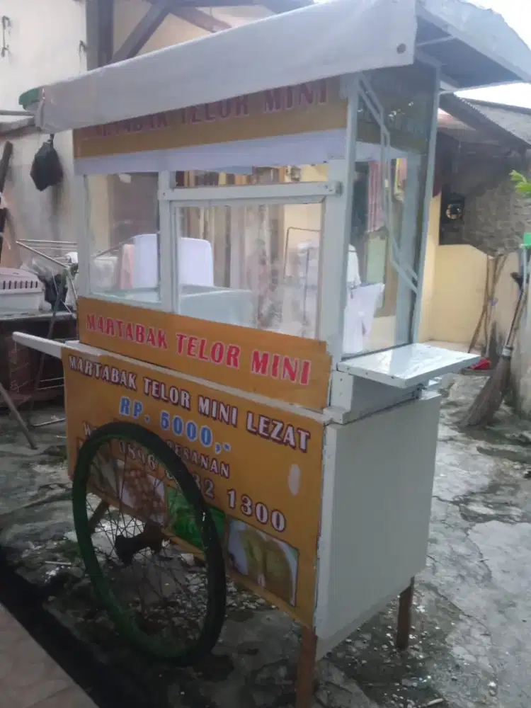 Gerobak multi fungsi (bakso,mie ayam, batagor, siomay dll)