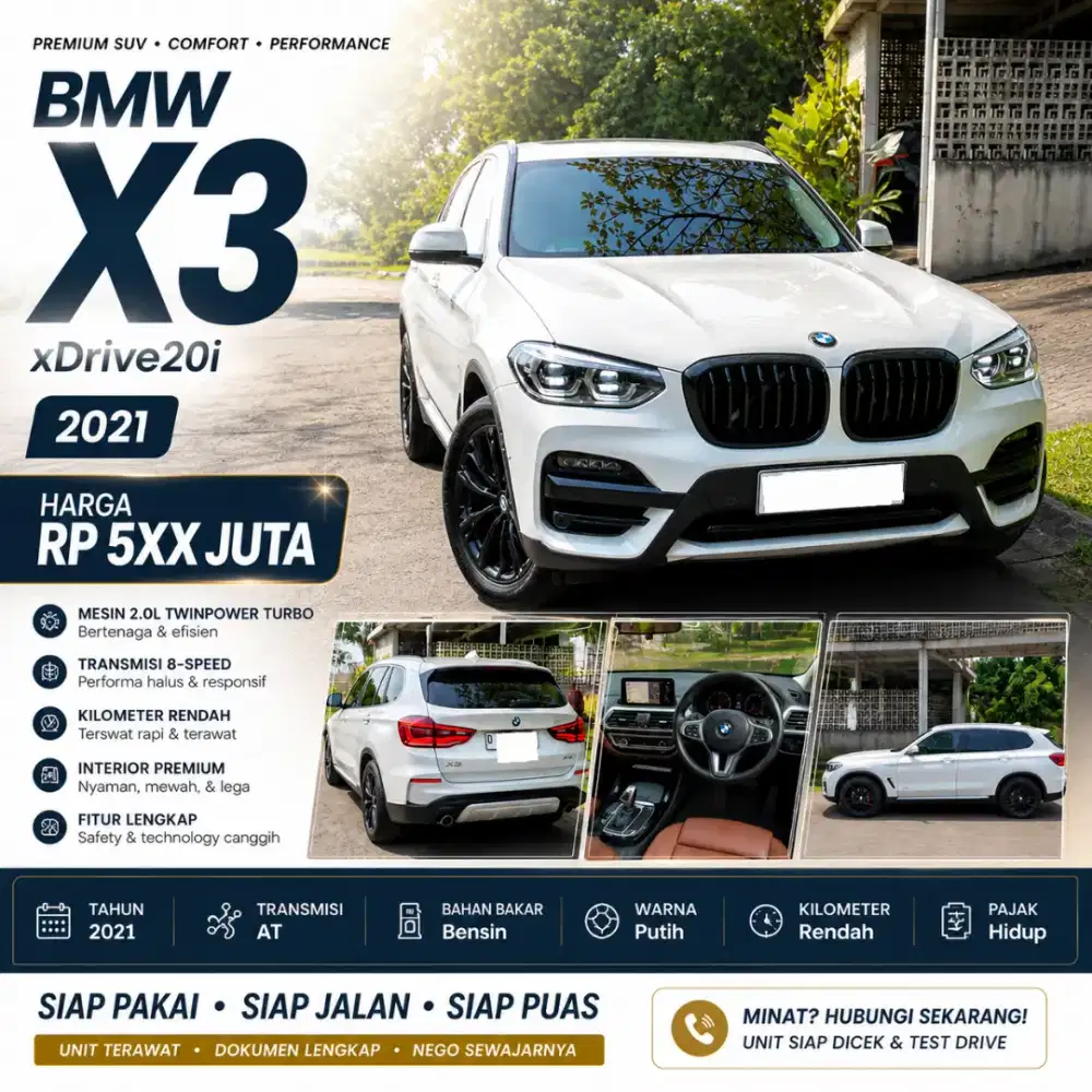 [PANORAMIC] BMW X3 XLINE 2.0 2021