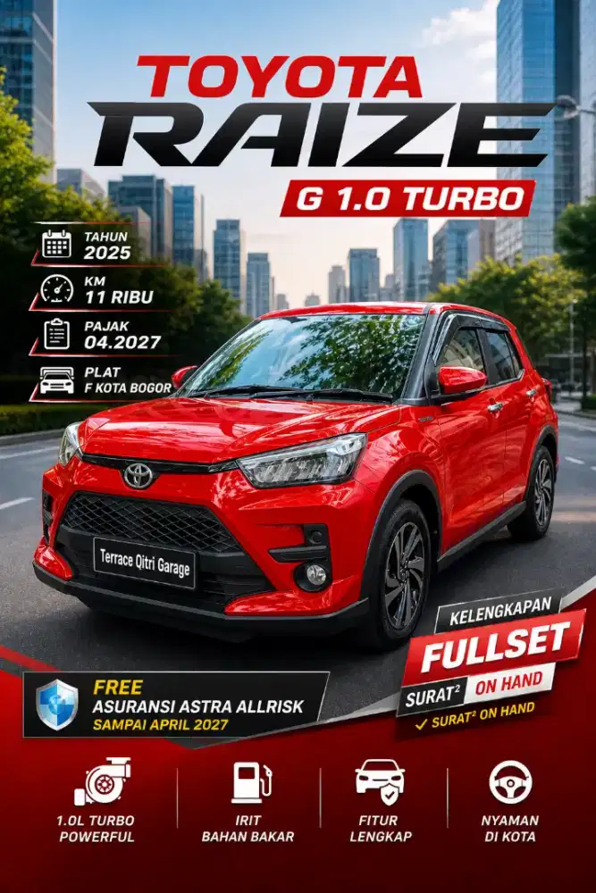 RAIZE G MATIC 1.0 TURBO