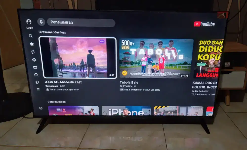 Google tv led 43 in android