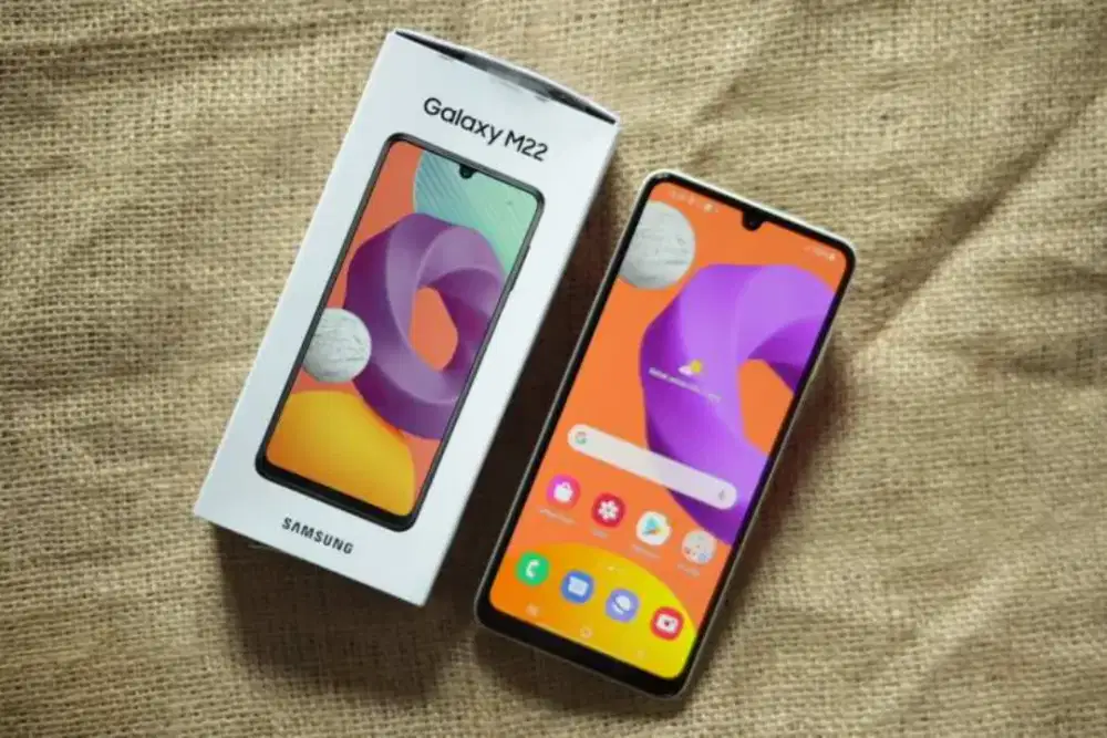 Samsung M22 NFC Amoled Original Resmi Indonesia