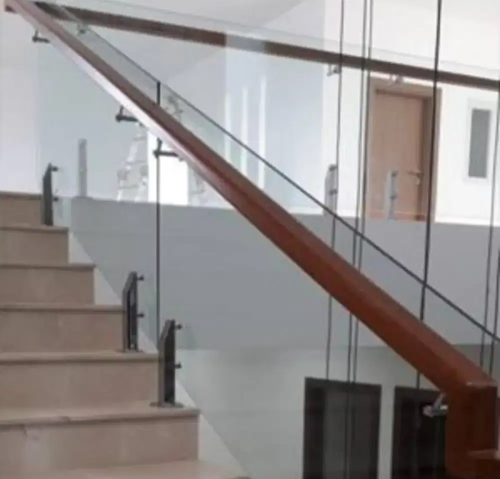 Railing tangga stainless steel @25