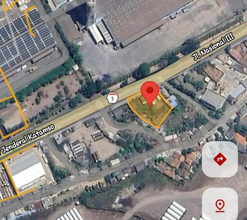 Dijual Tanah Jl. Nasional III km.121
