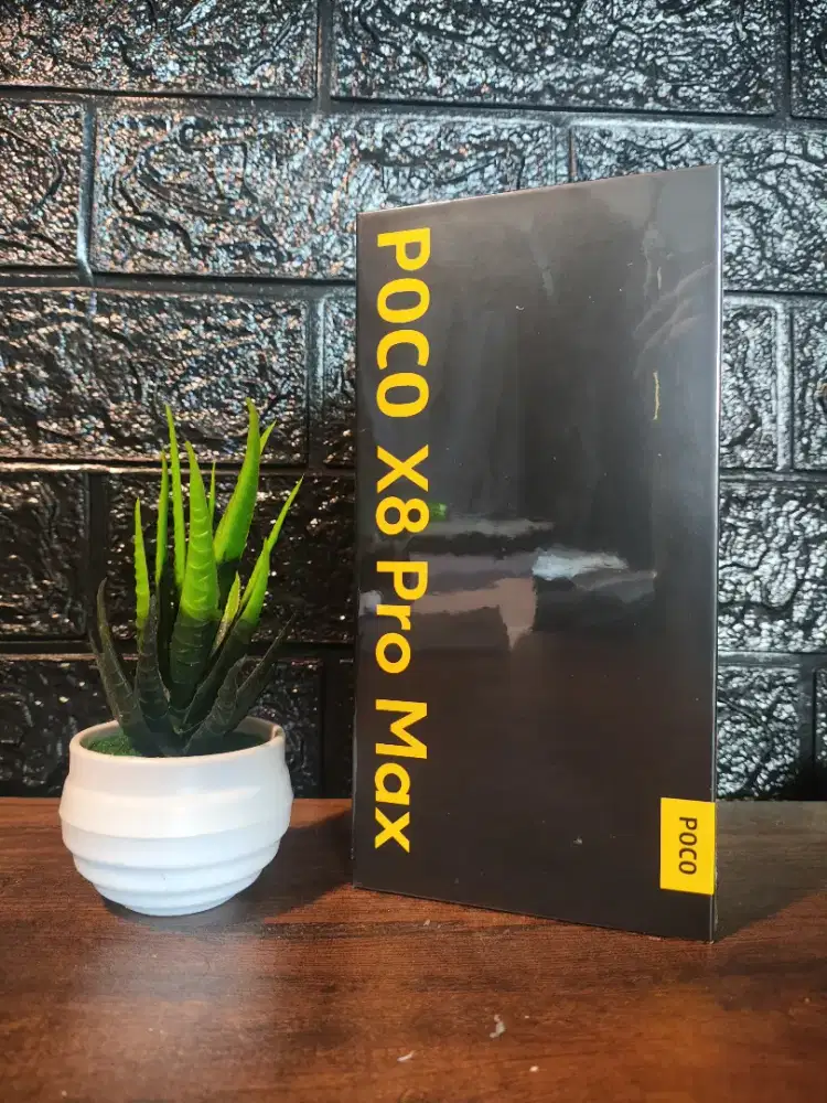 POCO X8 Pro Max 12/512 Putih BNIB Baru Segel